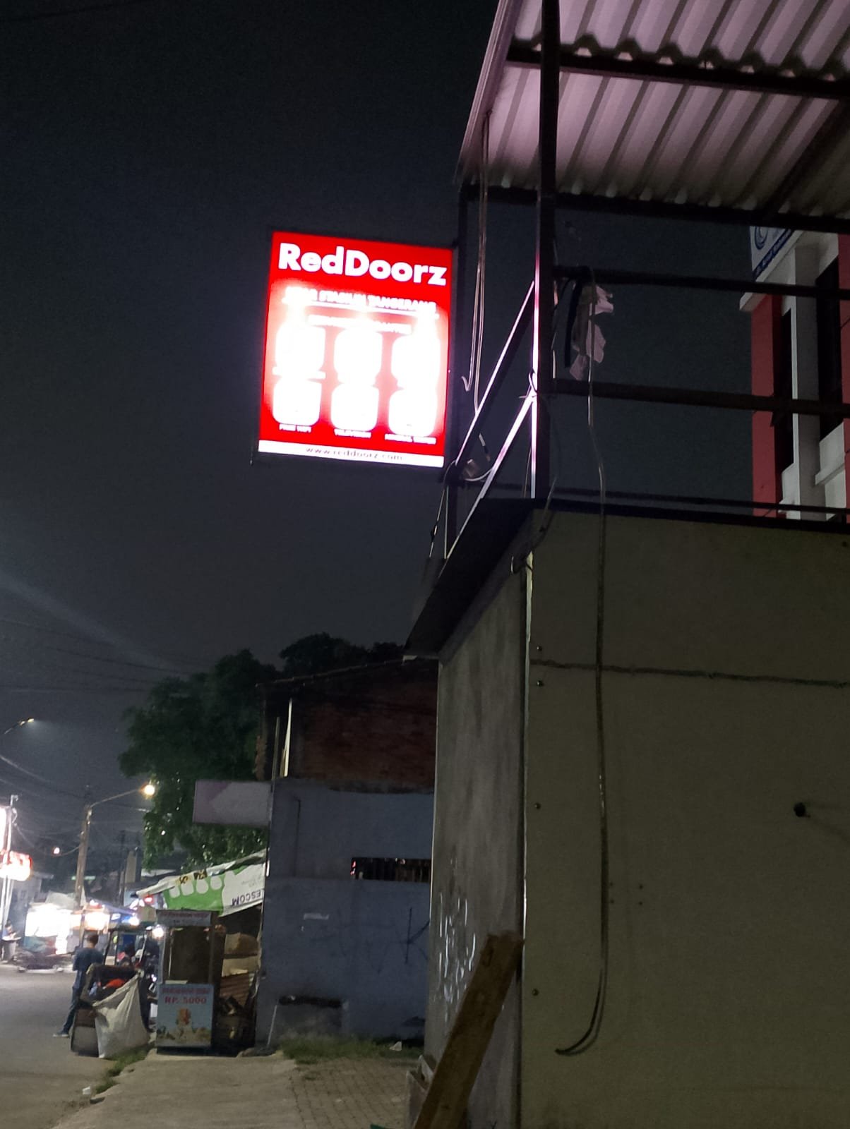 Bangunan Permanen di Kecamatan Tangerang diduga menjadi tempat prostitusi online